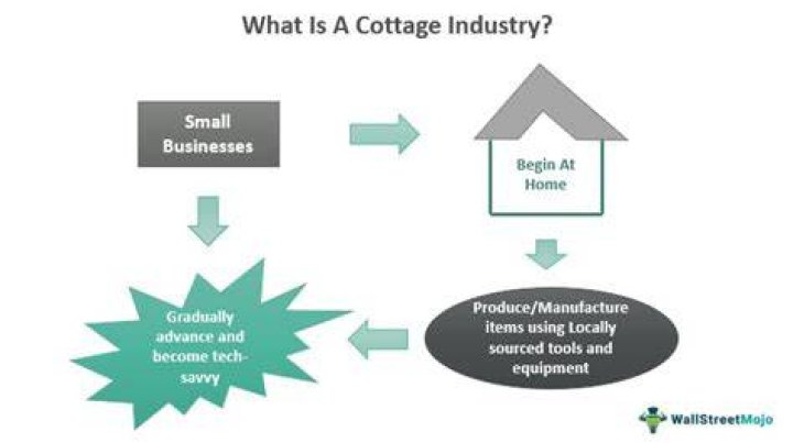 What is cottage industry mention any four features of cottage?