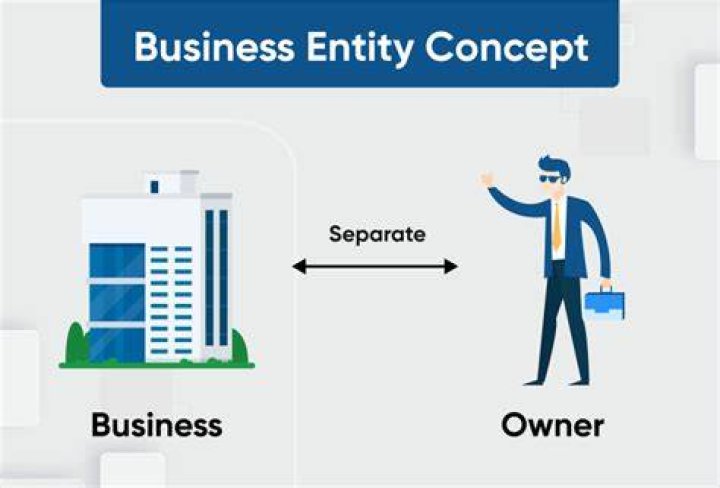 What is meant by business entity concept?