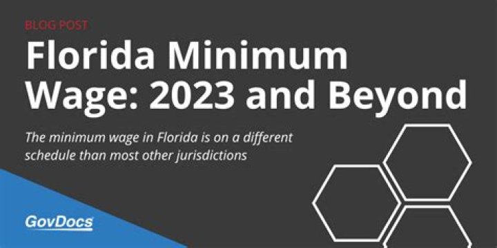 What is minimum wage for a delivery driver in Florida?