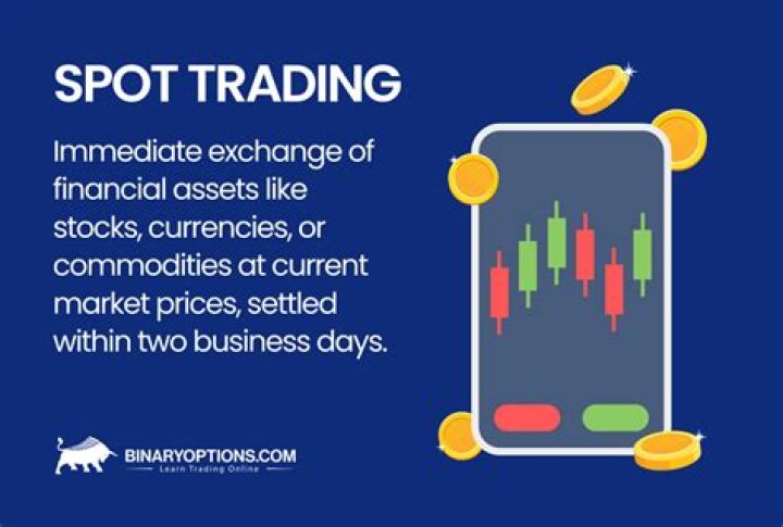 What is spot trading in stock market?