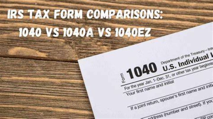 What is the difference between a 1040 and 1040A?