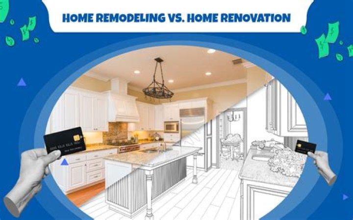 What is the difference between conversion and renovation?