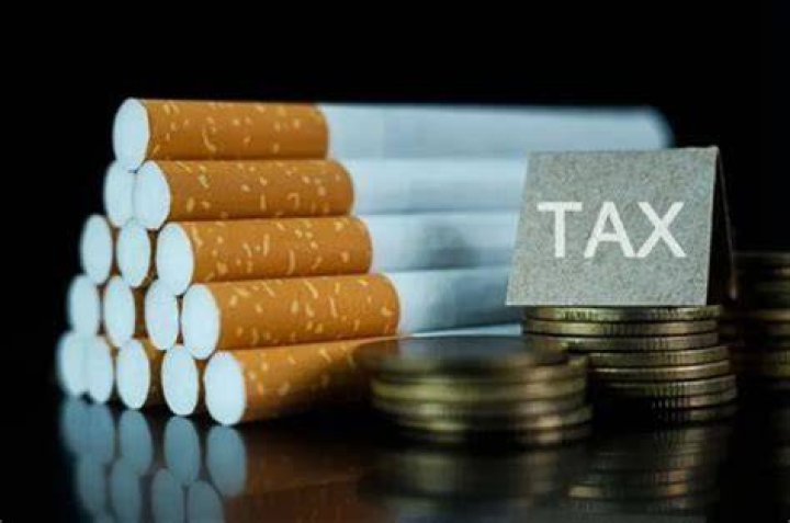 What is the government tax on cigarettes?
