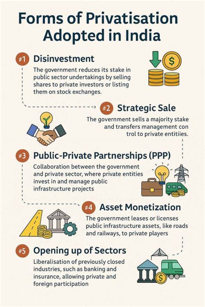 What is the impact of privatization in India?