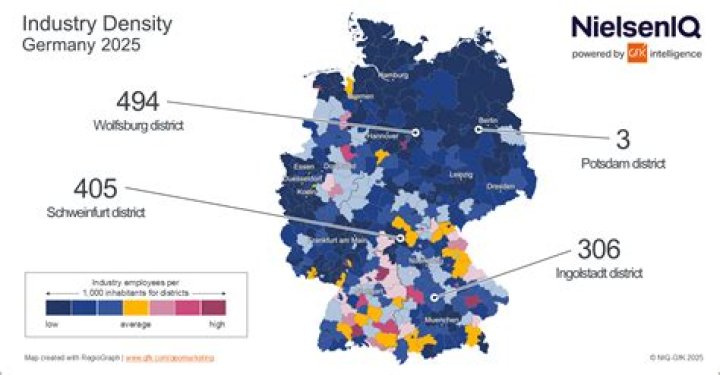 What is the most common industry in Germany?
