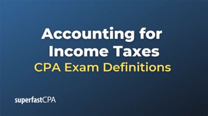 What is the objective of accounting for income taxes?
