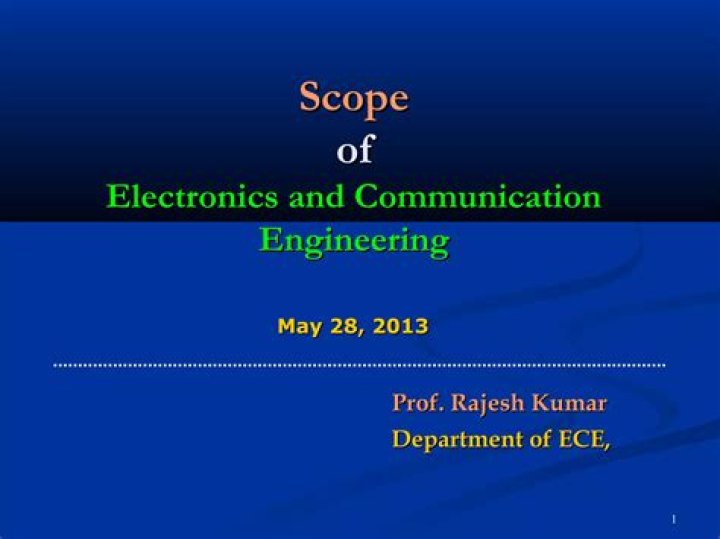 What is the scope of electronics and instrumentation engineering?
