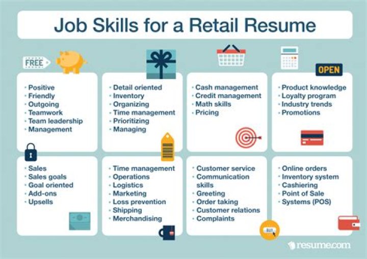 What jobs can you get after working in retail?