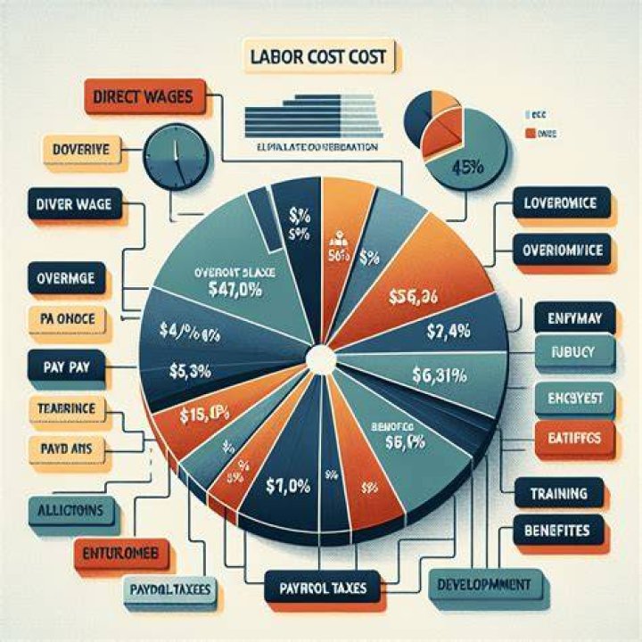 What percentage should labor costs be?