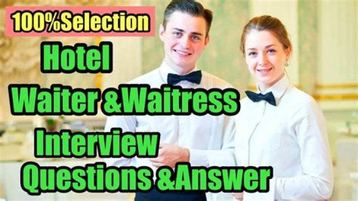 What questions are asked in a waitress interview?
