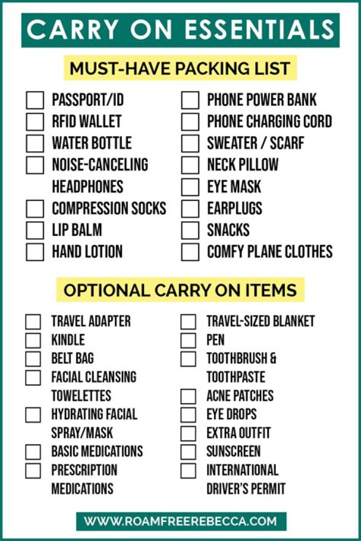 What should I bring on my flight to Hawaii?