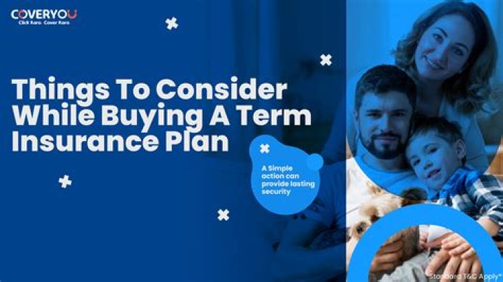 What should I know before buying a term plan?