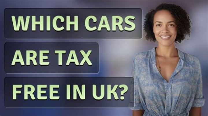 What small cars are tax free?