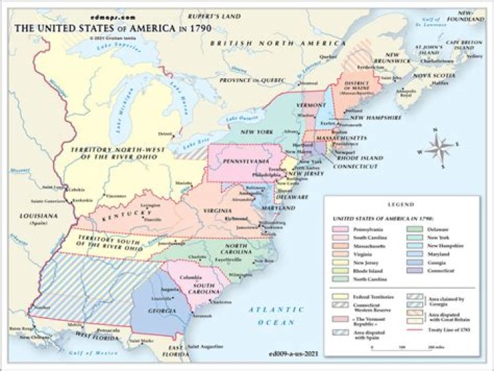 What was happening in America in the 1790s?