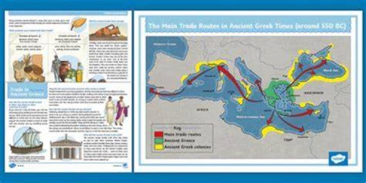 What was the main trade in ancient Greece?