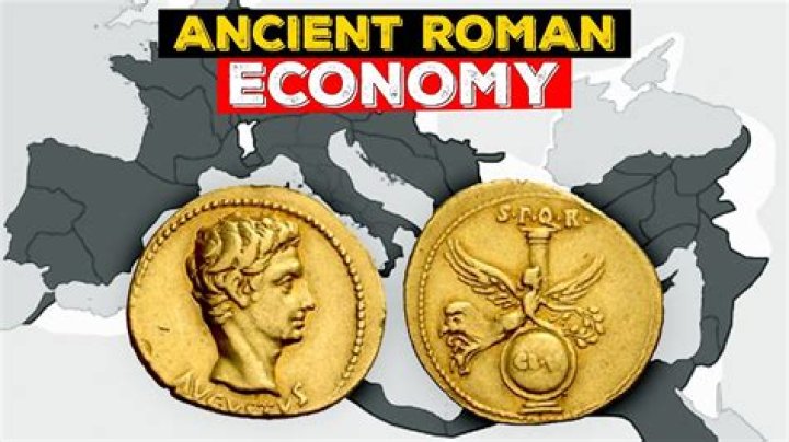 What were the commodities used for trade in Roman Empire?