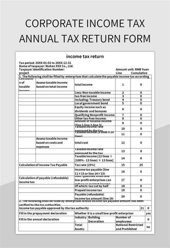 When must a company file its annual return?