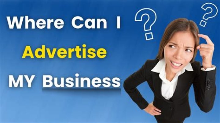 Where can I advertise my business online?