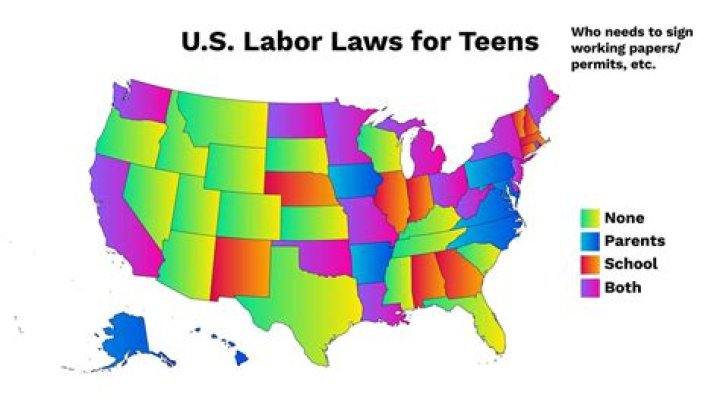 Where can you work at age 15 Texas?