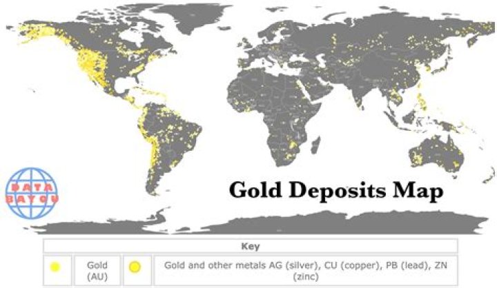 Where in the world is gold used the most?