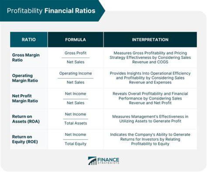Which financial ratios would you use for financial analysis of company?