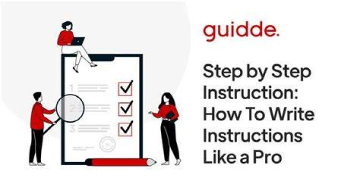 Which of the following instruction formats would you most likely use if you had to write a step by step instructions?