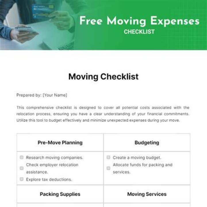 Which spouse should claim moving expenses?