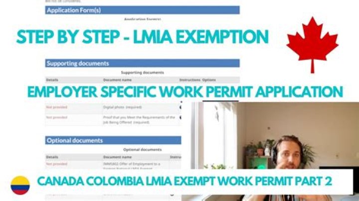 Who is exempt from work permit in Canada?