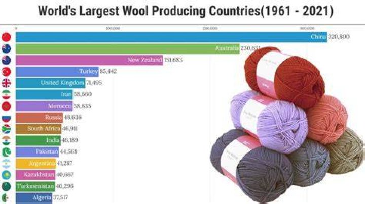 Who is the largest exporter of wool?