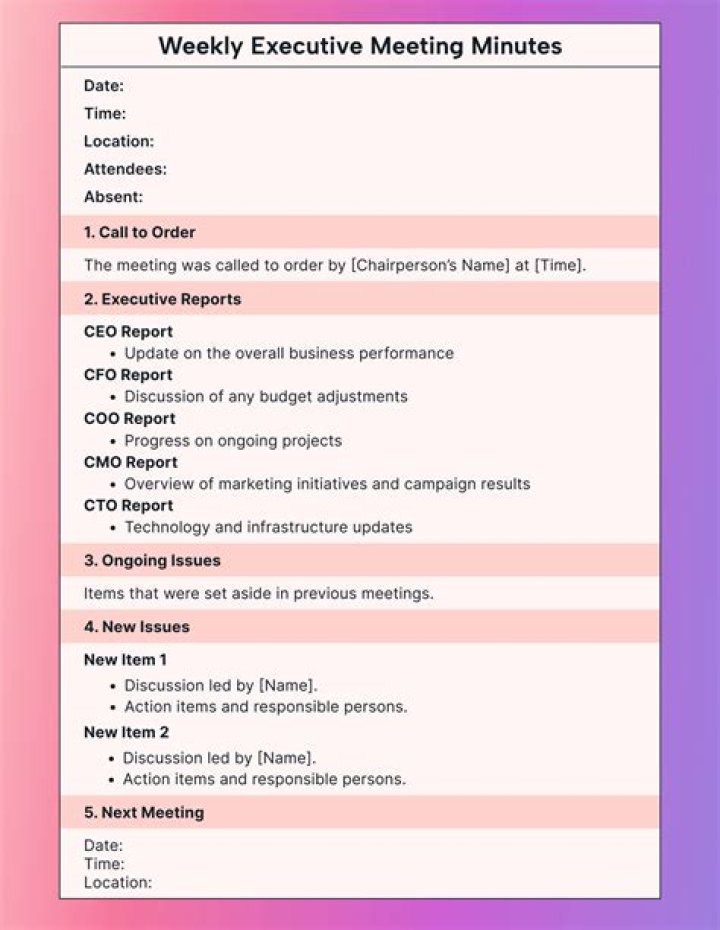 Who writes the minutes of a meeting?
