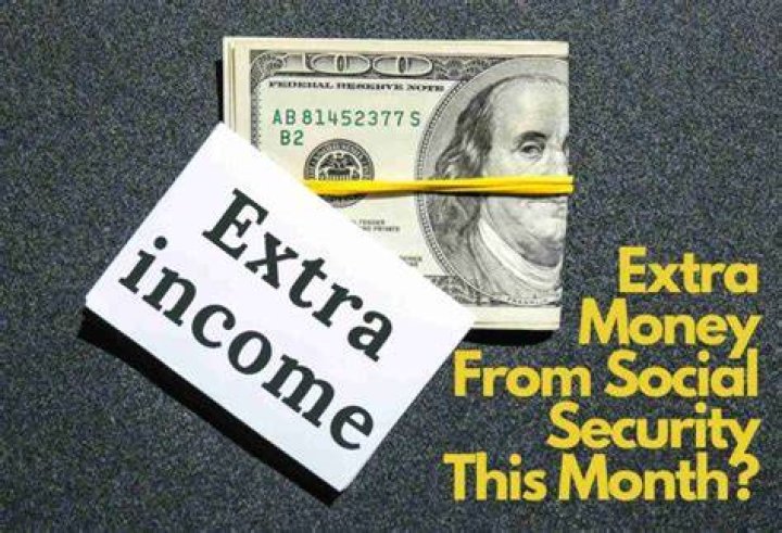 Why did I receive extra money from Social Security this month?