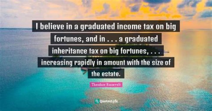 Why did progressives favor a graduated income tax?