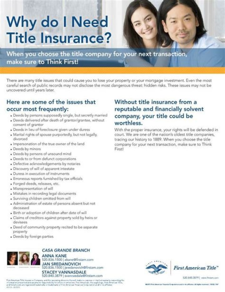 Why do I need title insurance when refinancing a mortgage?