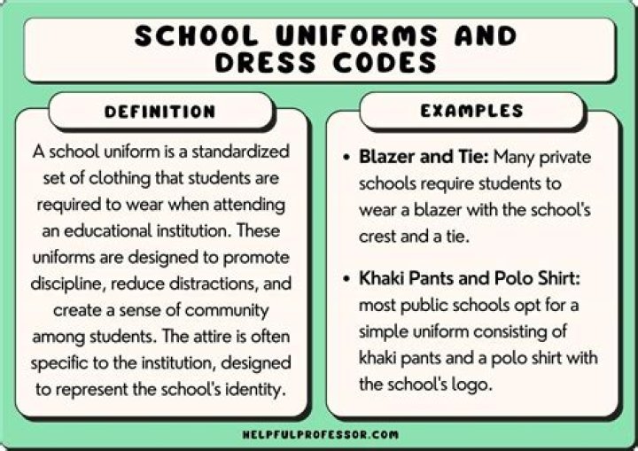 Why do teachers have a dress code?
