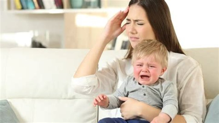 Why do toddlers act out when Mom is around?