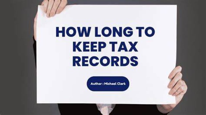 Why do we keep tax records?