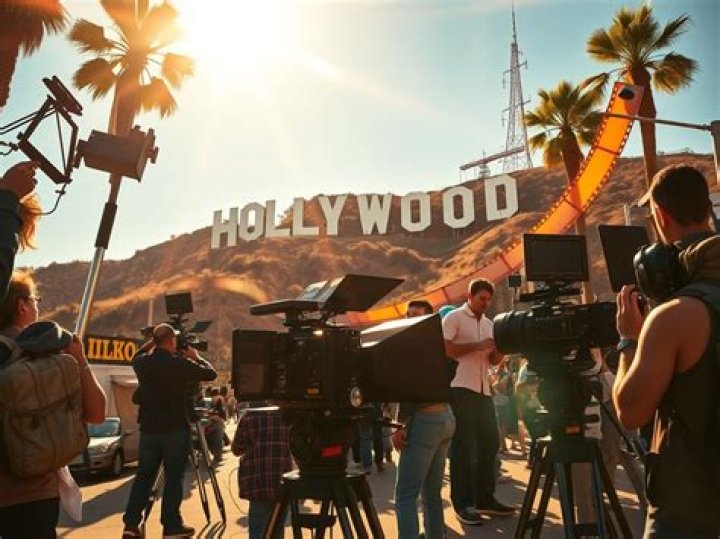 Why does Los Angeles become the center of the film industry?