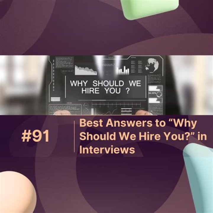 Why should we hire you over others waiting to be interviewed?